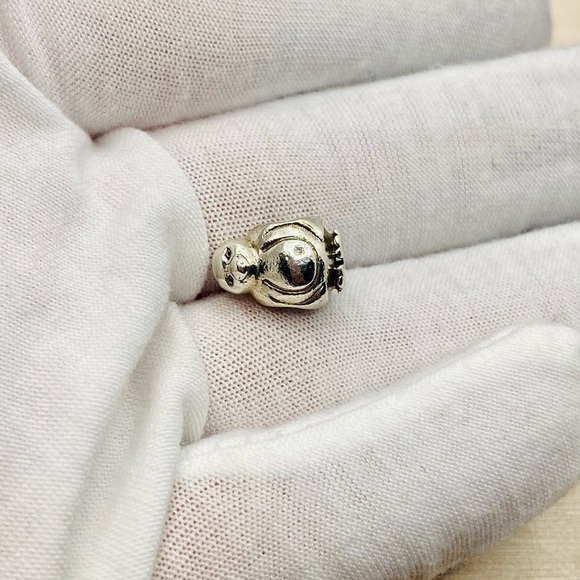 EUC Pandora 790423 Sterling Silver Smooth Head Penguin Animal Bead - Picture 5 of 7